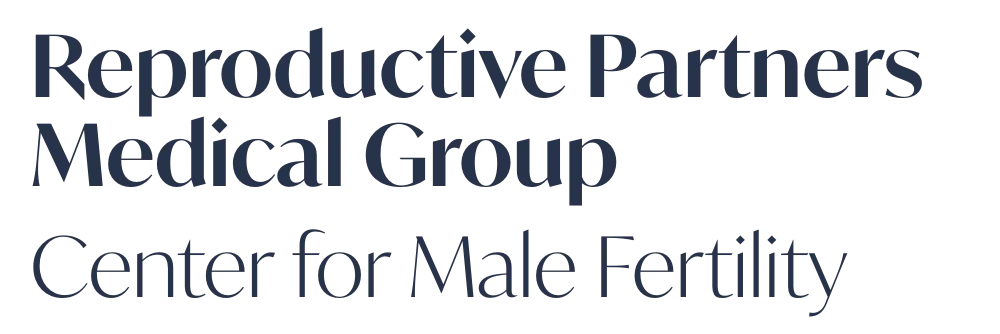 Reproductive Partners Medical Group Male Fertility Logo